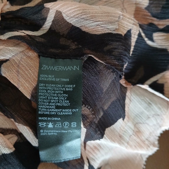 ZIMMERMANN Concert lace-up floral-print‎ dress - Picture 12 of 13